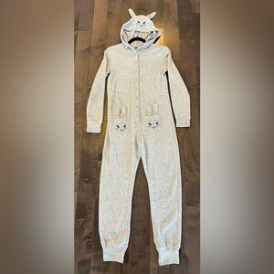 La Vie En Rose Bunny Pajama Onesie XS